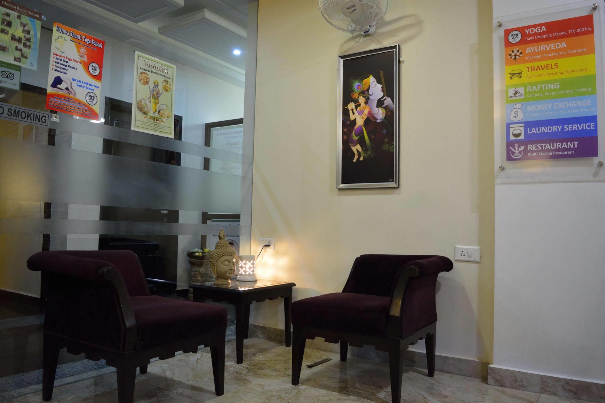 Hotel Yog Vashishth Rishīkesh Exteriör bild